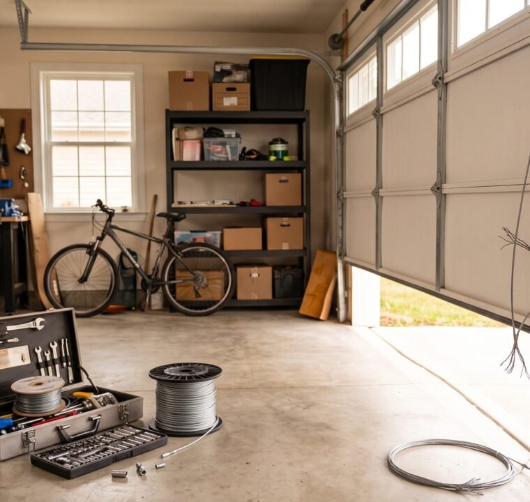 Spring Repair Image on Garage Doors By Robert LLC